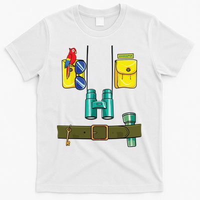 Zookeeper Costume Halloween DIY Jungle Safari Zoo Keeper T-Shirt