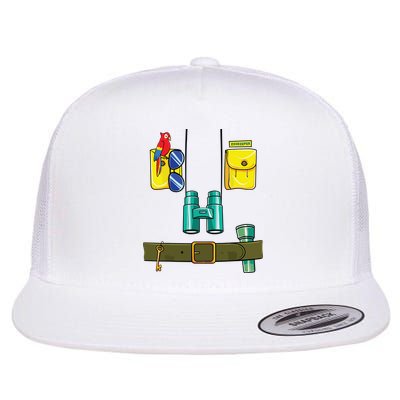 Zookeeper Costume Halloween DIY Jungle Safari Zoo Keeper Flatbill Hat