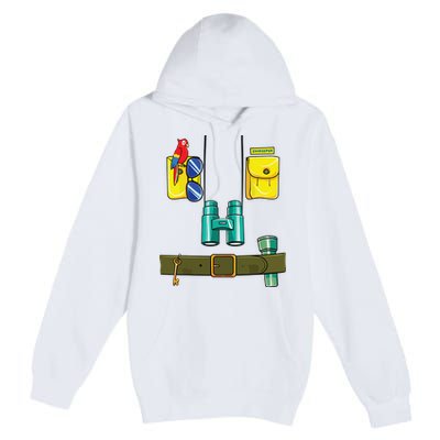 Zookeeper Costume Halloween DIY Jungle Safari Zoo Keeper Premium Pullover Hoodie