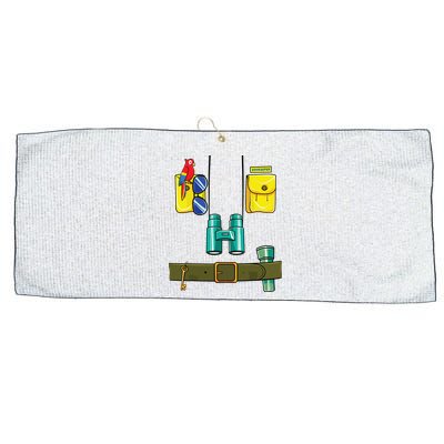 Zookeeper Costume Halloween DIY Jungle Safari Zoo Keeper Large Microfiber Waffle Golf Towel