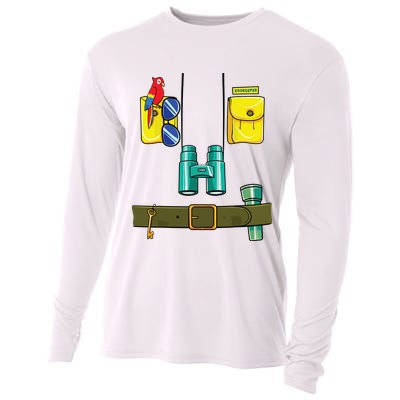 Zookeeper Costume Halloween DIY Jungle Safari Zoo Keeper Cooling Performance Long Sleeve Crew