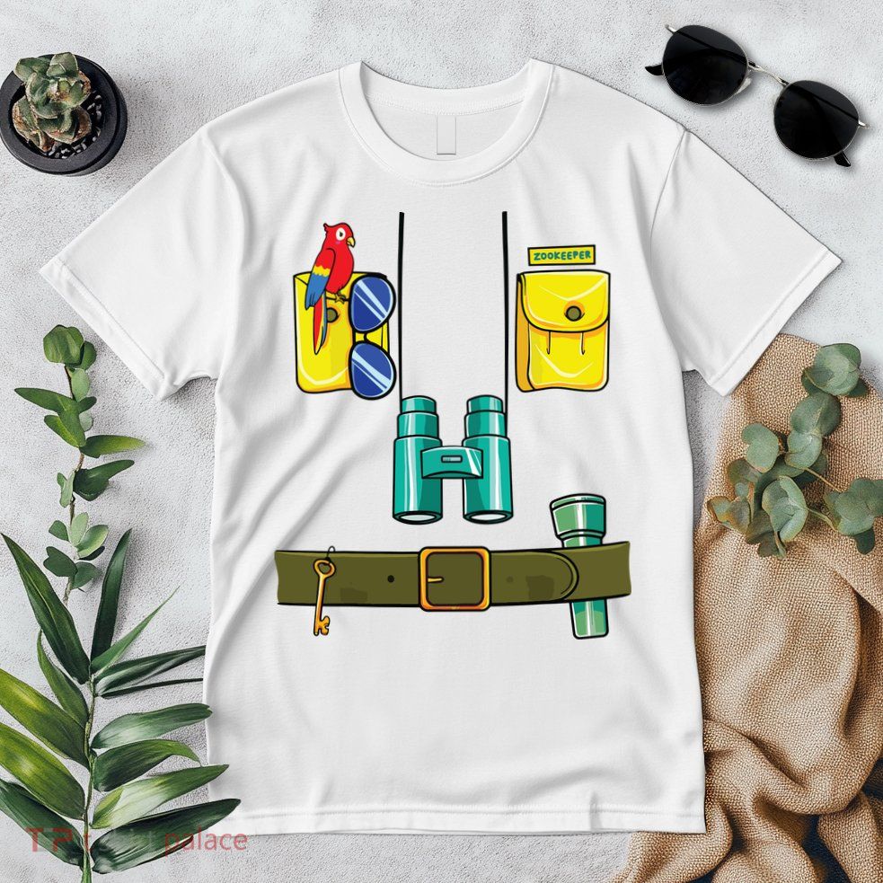 Zookeeper Costume Halloween DIY Jungle Safari Zoo Keeper Premium T-Shirt