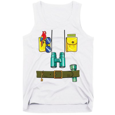 Zookeeper Costume Halloween DIY Jungle Safari Zoo Keeper Tank Top