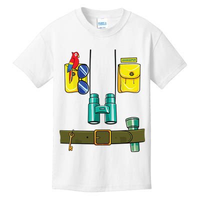 Zookeeper Costume Halloween DIY Jungle Safari Zoo Keeper Kids T-Shirt