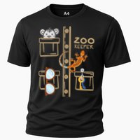 Zookeeper Costume Halloween Jungle Explorer Cooling Performance Crew T-Shirt