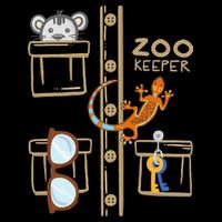 Zookeeper Costume Halloween Jungle Explorer Cooling Performance Crew T-Shirt