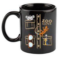 Zookeeper Costume Halloween Jungle Explorer 11oz C Handle Ceramic Mug