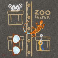 Zookeeper Costume Halloween Jungle Explorer Cotton Canvas Backpack