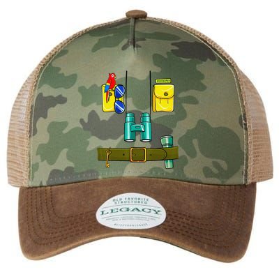 Zookeeper Costume Halloween DIY Jungle Safari Zoo Keeper Legacy Tie Dye Trucker Hat