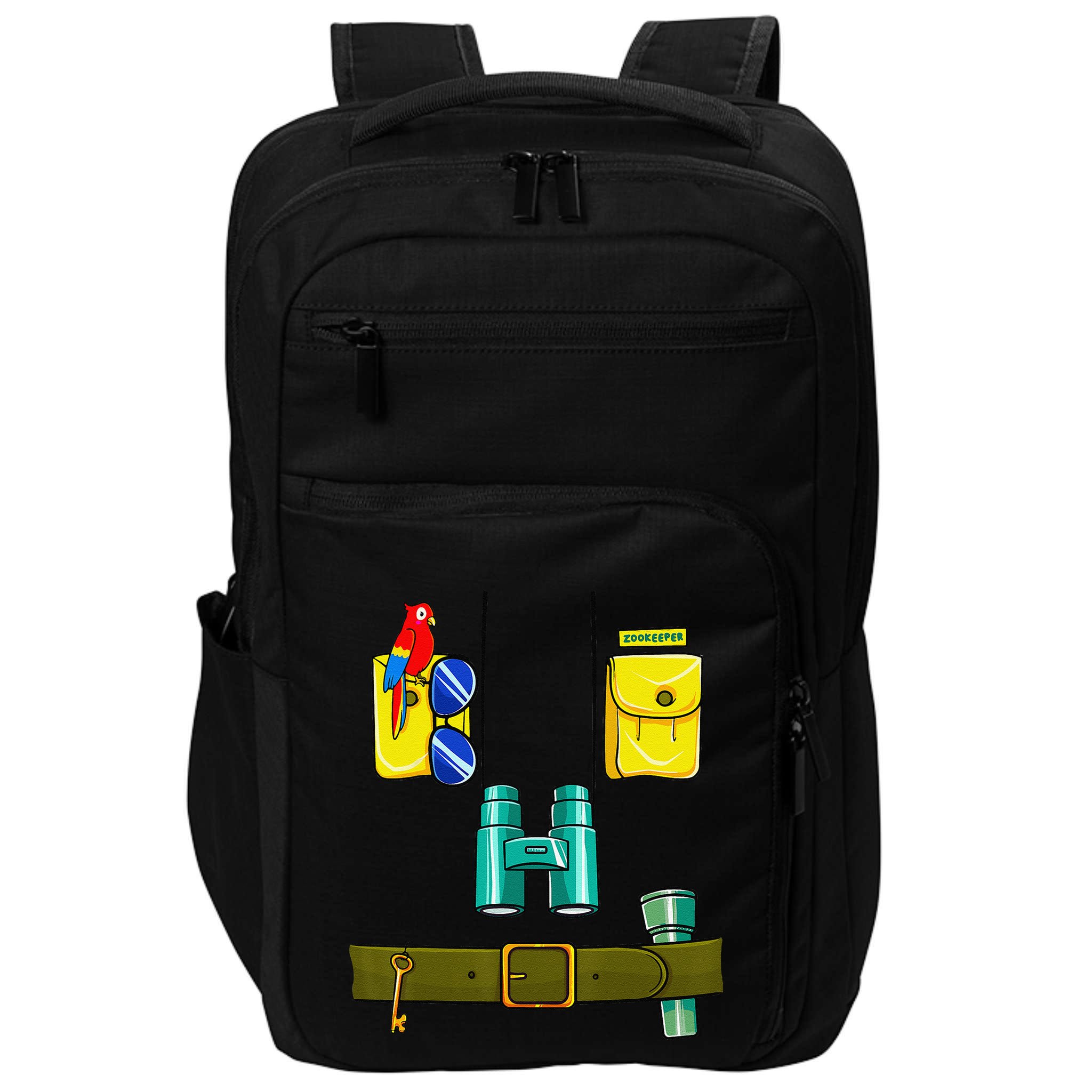 Zookeeper Costume Halloween DIY Jungle Safari Zoo Keeper Impact Tech Backpack