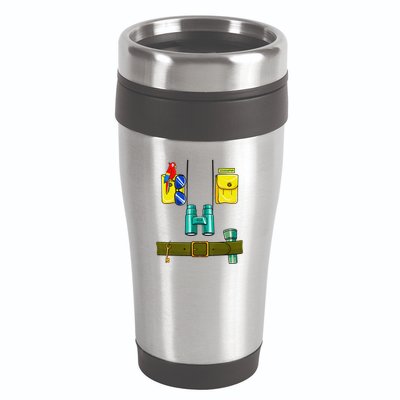 Zookeeper Costume Halloween DIY Jungle Safari Zoo Keeper 16oz Travel Tumbler