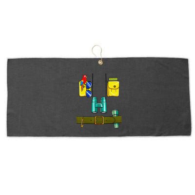 Zookeeper Costume Halloween DIY Jungle Safari Zoo Keeper Large Microfiber Waffle Golf Towel