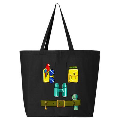 Zookeeper Costume Halloween DIY Jungle Safari Zoo Keeper 25L Jumbo Tote