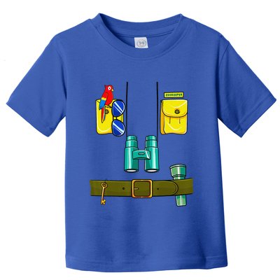 Zookeeper Costume Halloween DIY Jungle Safari Zoo Keeper Toddler T-Shirt
