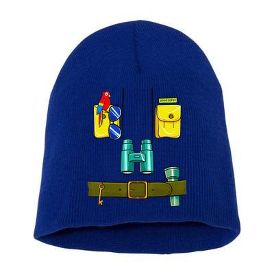 Zookeeper Costume Halloween DIY Jungle Safari Zoo Keeper Short Acrylic Beanie