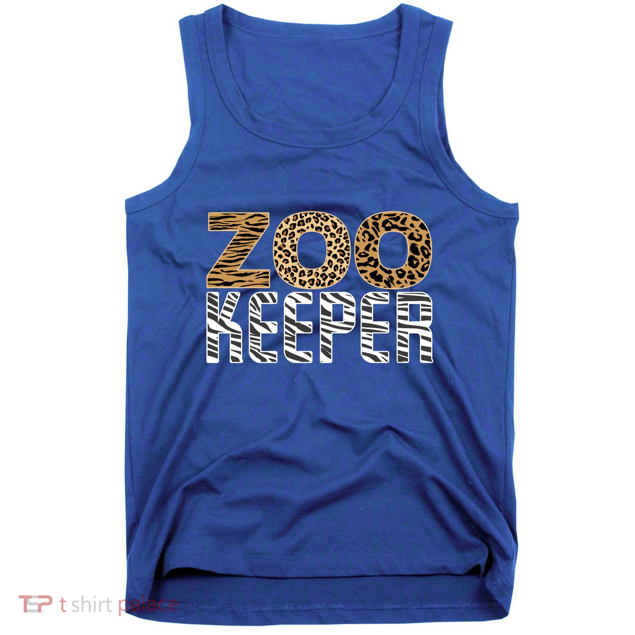 Zookeeper Costume Halloween Wildlife Zoo Keeper Gift Tank Top