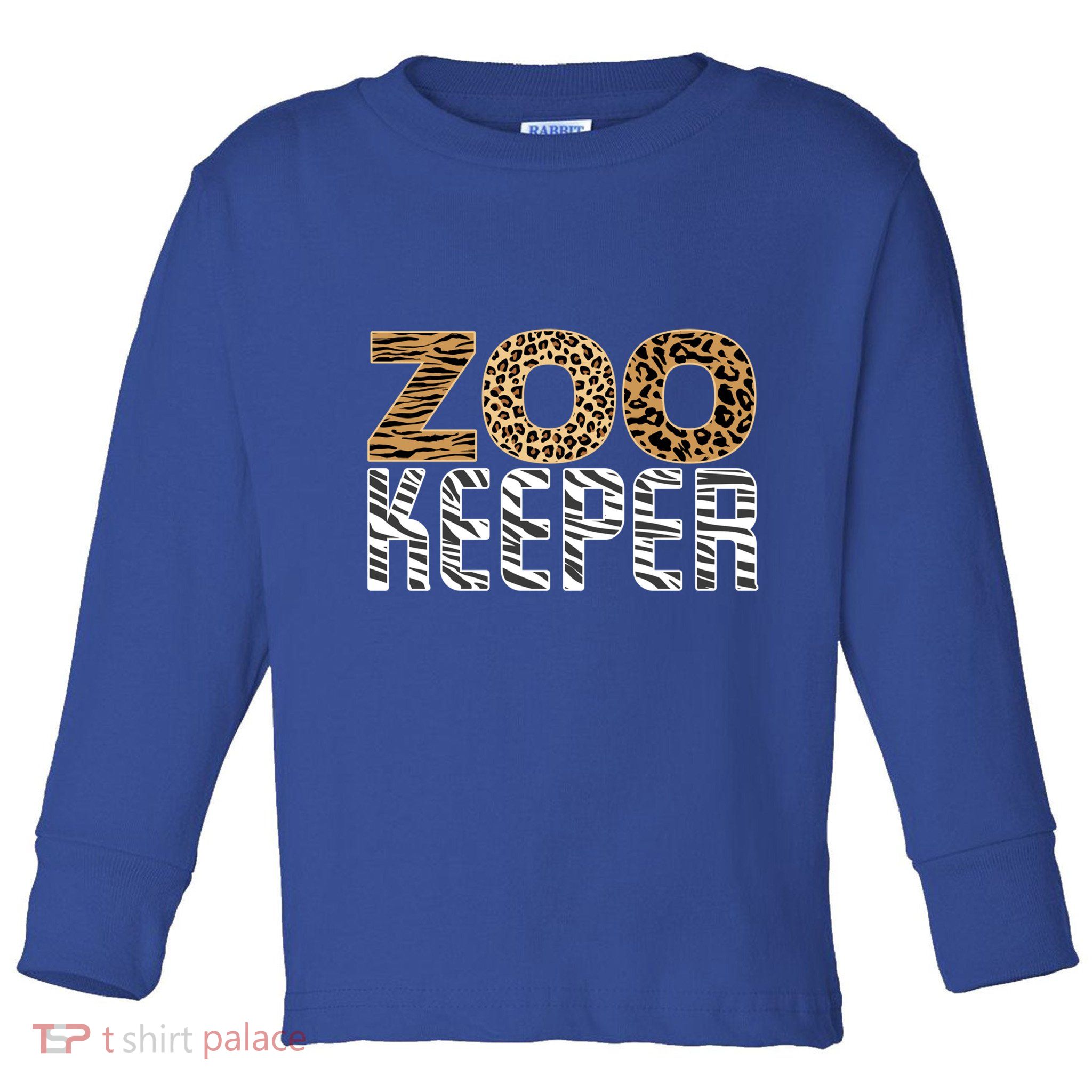 Zookeeper Costume Halloween Wildlife Zoo Keeper Gift Toddler Long Sleeve Shirt