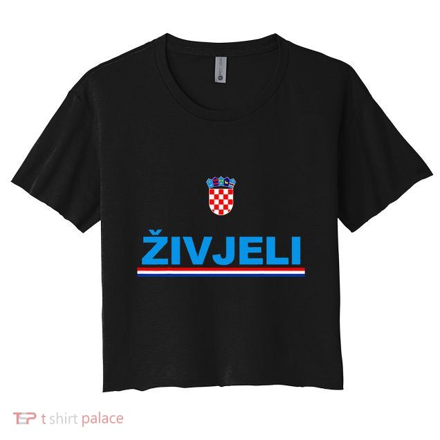 Zivjeli! Cheers In Croatian Crop Top