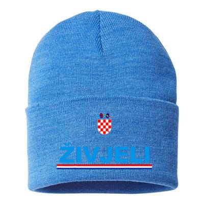 Zivjeli! Cheers In Croatian Sustainable Knit Beanie