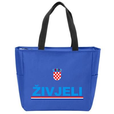 Zivjeli! Cheers In Croatian Zip Tote Bag