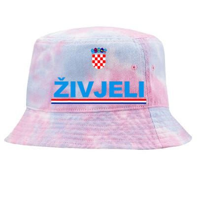 Zivjeli! Cheers In Croatian Tie-Dyed Bucket Hat