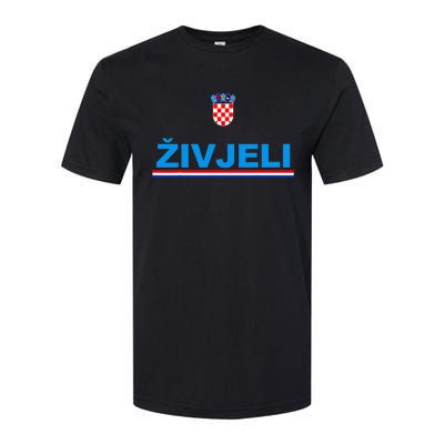 Zivjeli! Cheers In Croatian Softstyle CVC T-Shirt