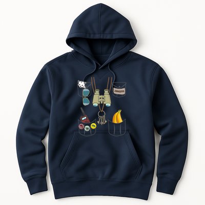 Zookeeper Costume Imitation Halloween Jungle Safari Explorer Hoodie