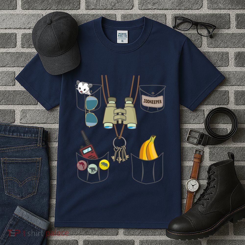 Zookeeper Costume Imitation Halloween Jungle Safari Explorer Tall T-Shirt