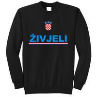 Zivjeli! Cheers In Croatian Funny Croatia Souvenir Tall Sweatshirt