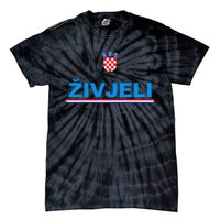 Zivjeli! Cheers In Croatian Funny Croatia Souvenir Tie-Dye T-Shirt