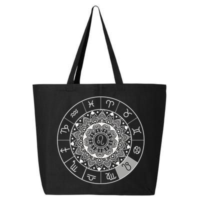 Zodiac Calendar Leo Star Sign Dala Astrology Gift 25L Jumbo Tote