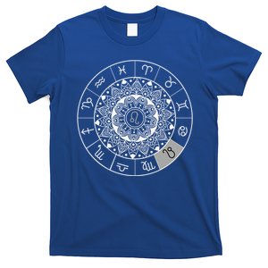 Zodiac Calendar Leo Star Sign Dala Astrology Gift T-Shirt