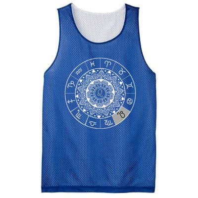 Zodiac Calendar Leo Star Sign Dala Astrology Gift Mesh Reversible Basketball Jersey Tank