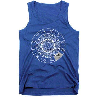 Zodiac Calendar Leo Star Sign Dala Astrology Gift Tank Top