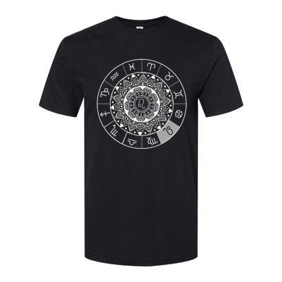 Zodiac Calendar Leo Star Sign Dala Astrology Gift Softstyle CVC T-Shirt