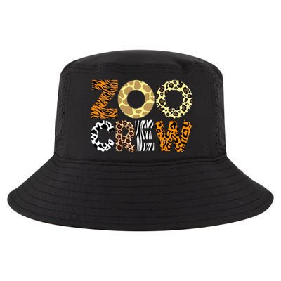 Zoo Crew Leopard Animals Print Zookeeper Zoological Garden Cool Comfort Performance Bucket Hat