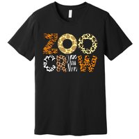 Zoo Crew Leopard Animals Print Zookeeper Zoological Garden Premium T-Shirt