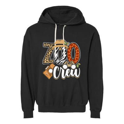 Zoo Crew Leonard Safari Animal Kingdom Zoo Keeper Garment-Dyed Fleece Hoodie