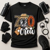 Zoo Crew Leonard Safari Animal Kingdom Zoo Keeper Cooling Performance Crew T-Shirt