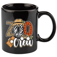 Zoo Crew Leonard Safari Animal Kingdom Zoo Keeper 11oz C Handle Ceramic Mug