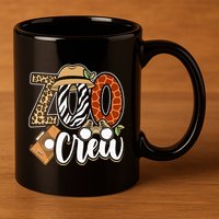 Zoo Crew Leonard Safari Animal Kingdom Zoo Keeper 11oz C Handle Ceramic Mug