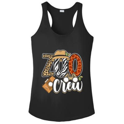 Zoo Crew Leonard Safari Animal Kingdom Zoo Keeper Ladies PosiCharge Competitor Racerback Tank