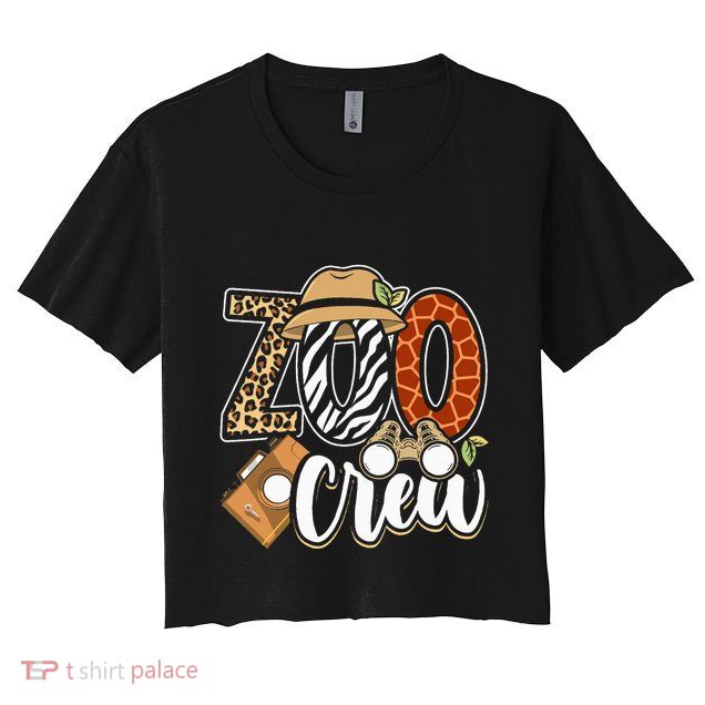 Zoo Crew Leonard Safari Animal Kingdom Zoo Keeper Crop Top
