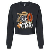 Zoo Crew Leonard Safari Animal Kingdom Zoo Keeper Cropped Pullover Crew