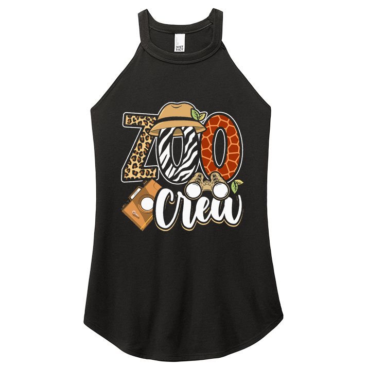 Zoo Crew Leonard Safari Animal Kingdom Zoo Keeper Women's Perfect Tri Rocker Tank