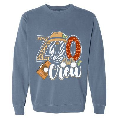 Zoo Crew Leonard Safari Animal Kingdom Zoo Keeper Garment-Dyed Sweatshirt