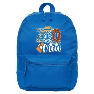 Zoo Crew Leonard Safari Animal Kingdom Zoo Keeper 16 in Basic Backpack