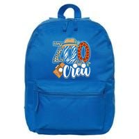 Zoo Crew Leonard Safari Animal Kingdom Zoo Keeper 16 in Basic Backpack