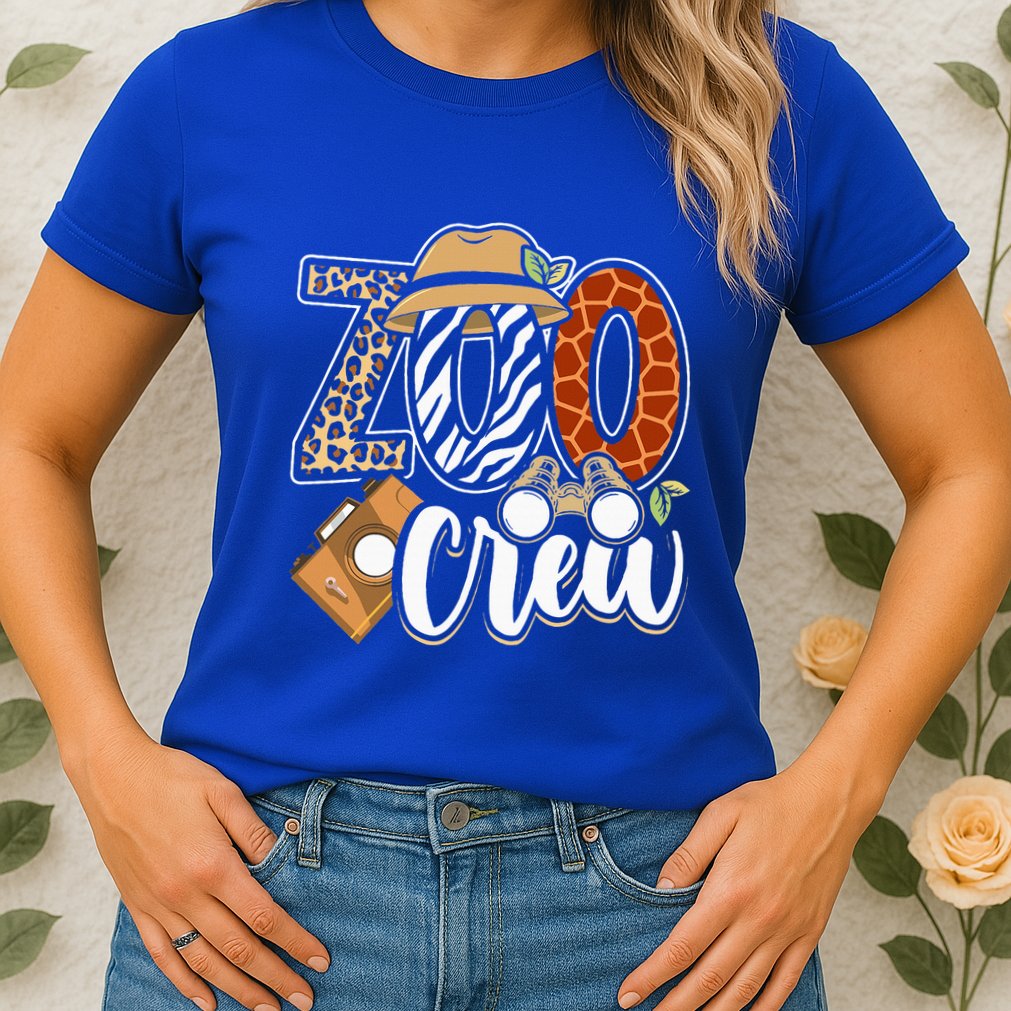 Zoo Crew Leonard Safari Animal Kingdom Zoo Keeper Womens T-Shirt