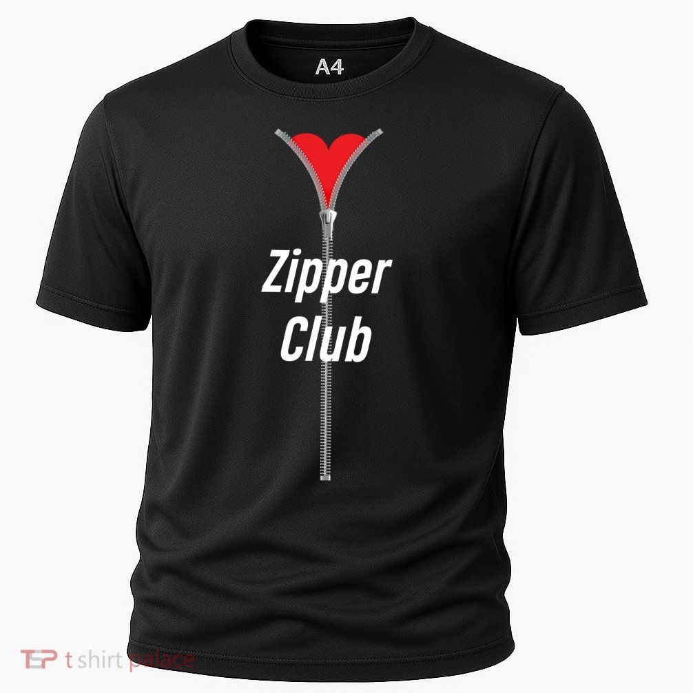 Zipper Club Member Aftermarket Parts Open Heart Surgery Gift Performance Shirt